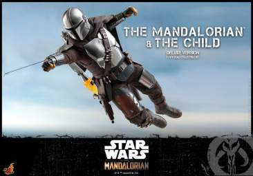 The Mandalorian : 1/6th The Mandalorian and The Child Set (Deluxe)